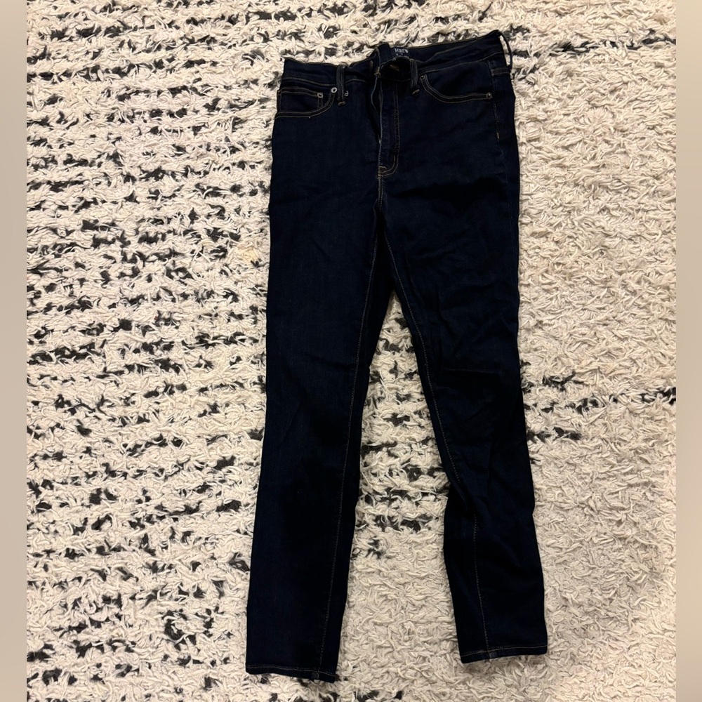 J Crew high rise skinny jeans